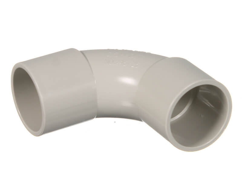 Coupling- L 25mm Solid Elbow 90 Deg- (25 pcs/bag)