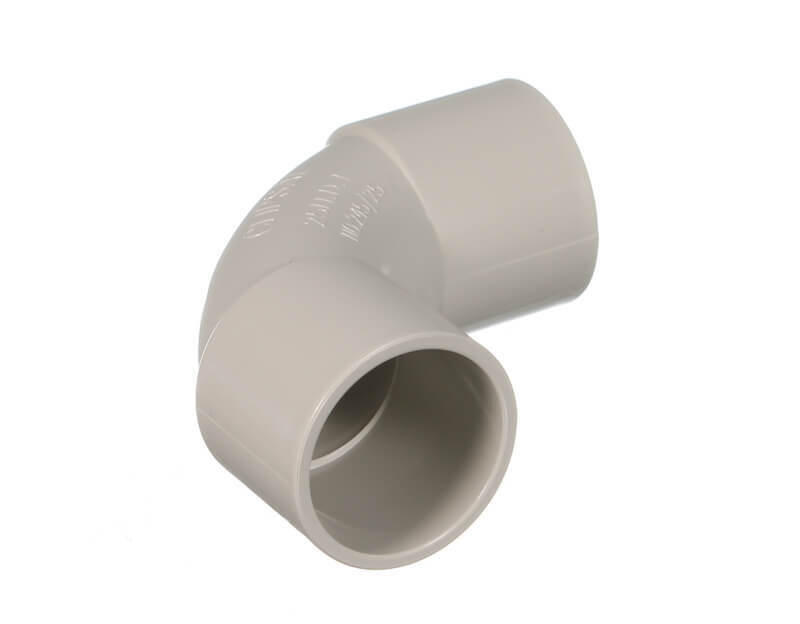 Coupling- L 25mm Solid Elbow 90 Deg- (25 pcs/bag)