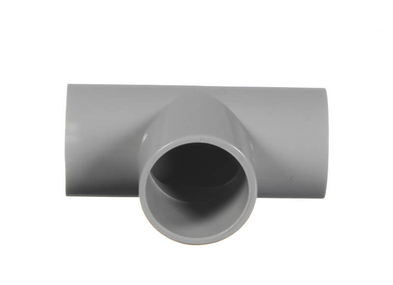 Coupling – T 25mm Solid, Straight Tee- (25 pcs/bag)