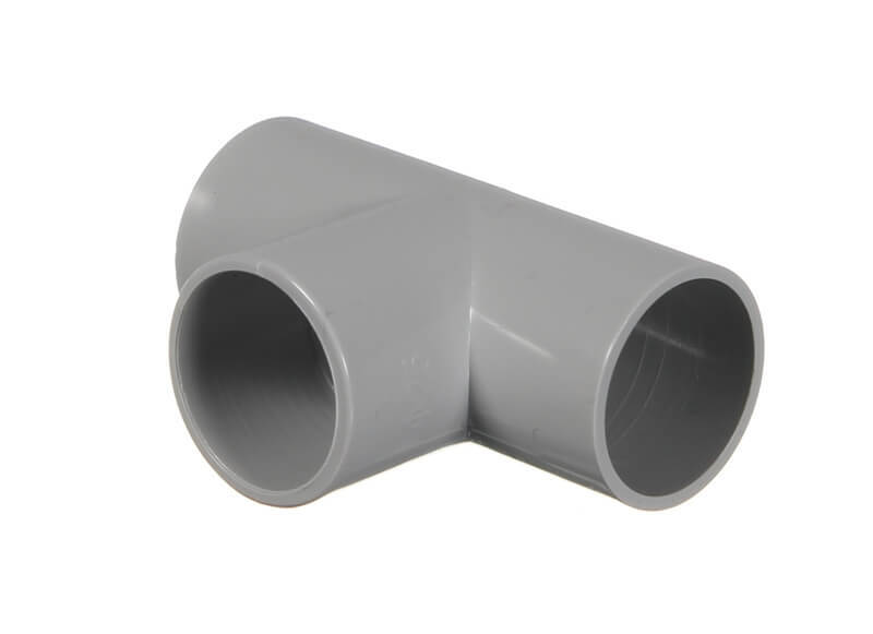 Coupling – T 25mm Solid, Straight Tee- (25 pcs/bag)