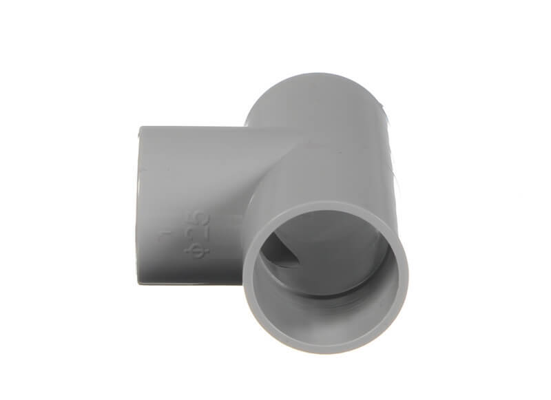 Coupling – T 25mm Solid, Straight Tee- (25 pcs/bag)