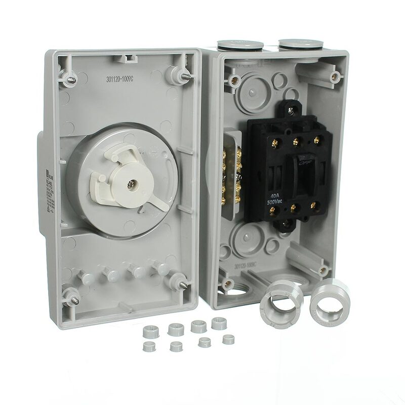 AC Isolator 40A 3 Phase(NHP)